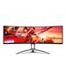 AOC LCD AGON herní AG493UCX2 49" zakřivený VA/5120x1440@165Hz/1ms/400cd/3xHDMI/DP/3xUSB/USB-C/Repro/HAS/VESA