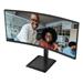 AOC LCD CU34E4CV 34" zakřivený VA/3440x1440@120Hz/4ms/350cd/2xHDMI/DP/4xUSB/2xUSB-C/RJ45/Repro/HAS/5 let Zakřivený