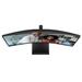 AOC LCD CU34E4CV 34" zakřivený VA/3440x1440@120Hz/4ms/350cd/2xHDMI/DP/4xUSB/2xUSB-C/RJ45/Repro/HAS/5 let Zakřivený
