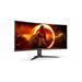 AOC LCD herní CU34G2XE 34" zakřivený VA 21:9 FreeSync/3440x1440@144Hz/1ms/300cd/80mil:1/HDMI/2xDP/VESA CU34G2XE/BK