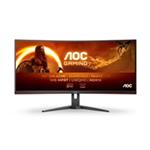 AOC LCD herní CU34G2XE 34" zakřivený VA 21:9 FreeSync/3440x1440@144Hz/1ms/300cd/80mil:1/HDMI/2xDP/VESA CU34G2XE/BK