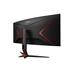 AOC LCD herní CU34G2XP 34" zakřivený VA 21:9 FreeSync/3440x1440@180Hz/1ms/400cd/80mil:1/2xHDMI/2xDP/4xUSB/VE CU34G2XP/BK