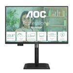 AOC MT IPS LCD WLED 23,8" 24P4CV - IPS panel, 1920x1080, 120Hz, HDMI, DP, USB-C, USB Hub, RJ45, Pivot, repro