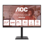 AOC Q32E4U 32"W IPS LED 2560x1440 20 000 000:1 4ms 350cd DP 2xHDMI Pivot repro