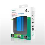 Apacer externý pevný disk, AC633, 2.5&quot;, USB 3.0 (3.2 Gen 1), 4TB, AP4TBAC633U-1, modrý, odolný