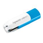 Apacer flash disk 64GB AH357 USB 3.0 modrý AP64GAH357U-1