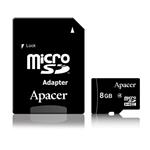 Apacer pamäťová karta Secure priemyselná, 8GB, micro SDHC, AP-MSD08GCA-2HTM
