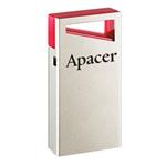 Apacer USB flash disk, 2.0, 32GB, AH112, strieborný, červený, AP32GAH112R-1