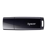 Apacer USB flash disk, 2.0, 64GB, AH336, čierny, čierna, AP64GAH336B-1, s krytkou