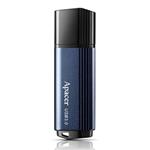 Apacer USB flash disk, 3.0, 128GB, AH553, modrý, čierny, AP128GAH553U-1, s krytkou