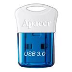 Apacer USB flash disk, 3.0, 16GB, AH157, biela, modrá, AP16GAH157U-1, s krytkou