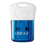 Apacer USB flash disk, 3.0, 32GB, AH157, biela, modrá, AP32GAH157U-1, s krytkou