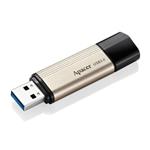 Apacer USB flash disk, 3.0, 64GB, AH353, zlatý, čierny, AP64GAH353C-1, s krytkou