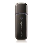 Apacer USB flash disk, 3.0, 64GB, AH355, čierny, AP64GAH355B-1, s plastovou krytkou
