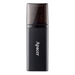 Apacer USB flash disk, USB 3.0 (3.2 Gen 1), 32GB, AH25B, čierny, AP32GAH25BB-1, USB A, s krytkou