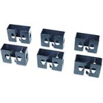 APC Cable Containment Brackets with PDU Mounting - Montážní úchyty PDU - černá - pro NetShelter SX AR7710