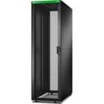 APC Easy Rack 600mm/42U/1100mm with Roof, Side panel,castors,feet and 4 Brackets, No Bottom, black ER6212