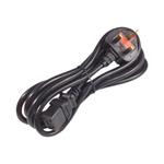 APC - Elektrický kabel - IEC 60320 C19 do BS 1363A (M) - 2.44 m - černá - pro P/N: SMT2200RMI2UC, S AP9895