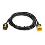 APC - Elektrický kabel - IEC 60320 C19 do IEC 60320 C20 - 3.1 m - opatřený západkou - černá - pro P AP8760