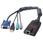 APC KVM PS/2 VM Server Module - KVM / USB extendér - PS/2 - pro KVM 2G Enterprise Analog, Enterpris KVM-PS2VM