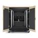 APC NetShelter Soundproof, 12U, Server Rack Enclosure, Maple AR4012A