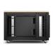 APC NetShelter Soundproof, 12U, Server Rack Enclosure, Maple AR4012A