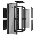 APC NetShelter SX 48U 600mm Wide x 1200mm Deep Encl. with Roof, No Doors & Sides AR3307X617