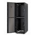 APC NetShelter SX Colocation 2x20U 600mm Wide x 1070mm Deep Enclosure with Sides Black AR3200