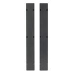 APC - Rack cable management panel cover - černá - 45U (balení 2) - pro NetShelter SX AR7586