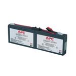 APC Replacement Battery Cartridge #18 - Baterie UPS - 1 x olovo-kyselina - černá - pro P/N: AP1250R RBC18