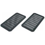 APC - Větrací deska - montáž na stěnu - černá - pro NetShelter WX AR8355