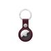Apple AirTag FineWoven Key Ring - Burgundy MKG04ZM/A