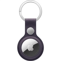Apple AirTag FineWoven Key Ring - Midnight Purple mgg04zm/a