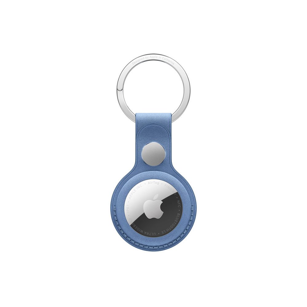 Apple AirTag FineWoven Key Ring - Wildflower Blue MKG14ZM/A