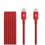 Apple Beats 240W USB-C to USB-C Braided Cable (3 m) - Rapid Red MHX94EE/A