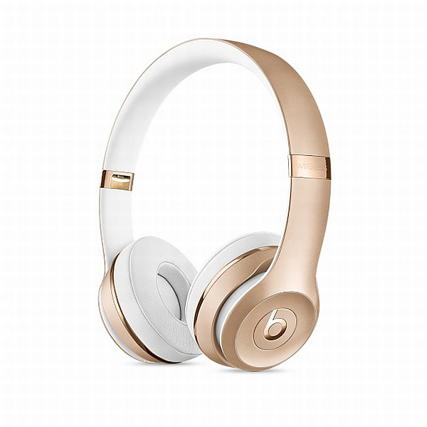 Apple Beats Solo 3 Wireless On-Ear Headphones - Gold MNER2ZM/A