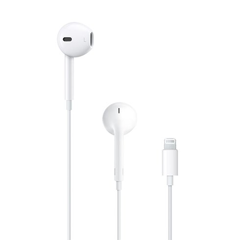 Apple EarPods - Sluchátka s mikrofonem - pecka - kabelové - Lightning - pro iPod touch (5G, 6G, 7G) MMTN2ZM/A