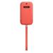 Apple iPhone 12 | 12 Pro Leather Sleeve with MagSafe - Pink Citrus MHYA3ZM/A