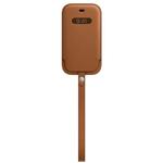 Apple iPhone 12 mini Leather Sleeve with MagSafe - Saddle Brown MHMP3ZM/A