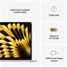 Apple MacBook Air 13,6" 2560x1664/10C M4/8C GPU/16GB/256GB_SSD/CZ/hvězdně bílý (2025) MW0Y3CZ/A