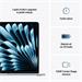 Apple MacBook Air 15,3" 2880x1864/10C M4/10C GPU/16GB/512GB_SSD/CZ/blankytně modrý (2025) MC7C4CZ/A