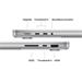 Apple MacBook Pro 14"/M5/14,2"/3024x1964/16GB/1TB/M5/Tahoe/Silver/1R MDE54CZ/A