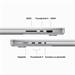 Apple MacBook Pro 16 M3 Max 16,2"/3456x2234/48GB/1TB SSD/M3 Max/Sonoma/Silver/1R MUW73SL/A