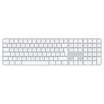 Apple Magic Keyboard s Touch ID a Numerickou klávesnicou - INT English - biele klávesy (USB-C) MXK73Z/A