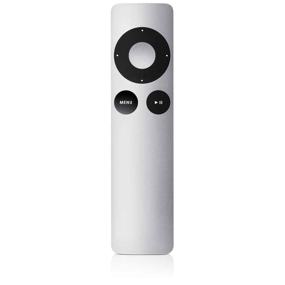 Apple Remote - Dálkové ovládání - infračervený - pro Apple TV (2nd generation, 3rd generation) MM4T2ZM/A
