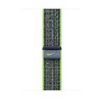 Apple Watch 45mm Bright Green/Blue Nike Sport Loop MTL43ZM/A