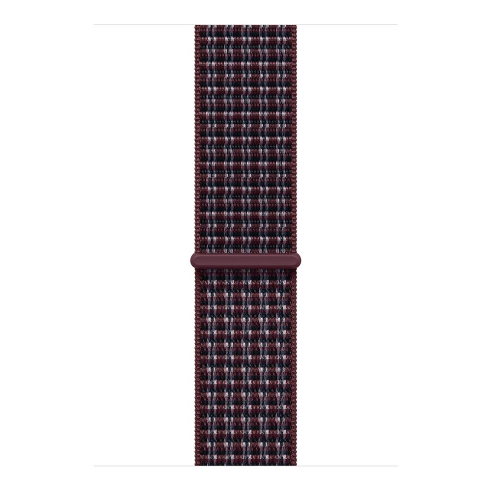 Apple Watch 46mm Burgundy Plaid Sport Loop MK874ZM/A