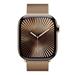 Apple Watch 46mm Gold Milanese Loop - M/L MXMR3ZM/A