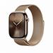 Apple Watch 46mm Gold Milanese Loop - M/L MXMR3ZM/A