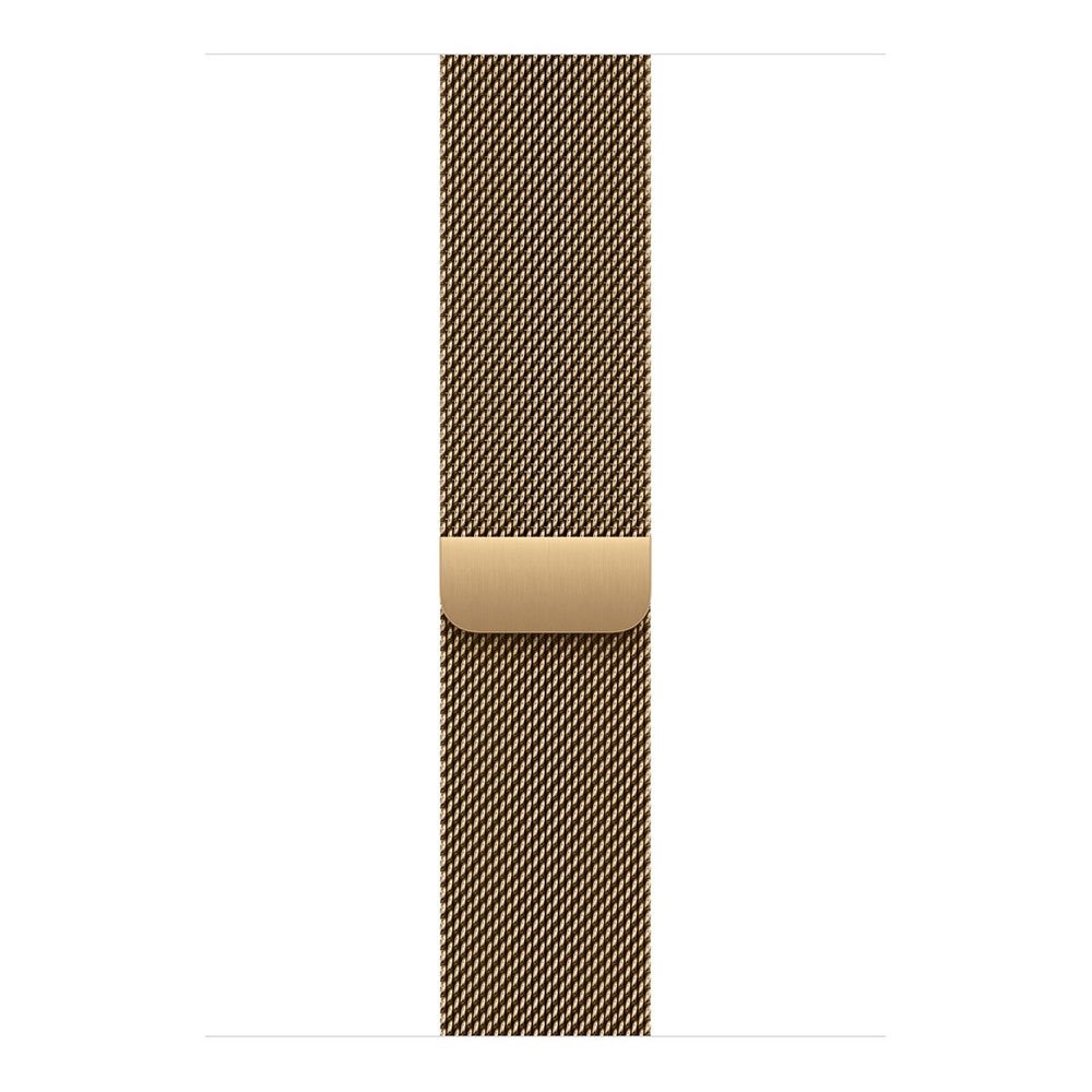 Apple Watch 46mm Radiant Gold Milanese Loop - S/M MJNP4ZM/A
